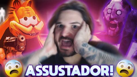 jazzghost jogando jogo de terror.